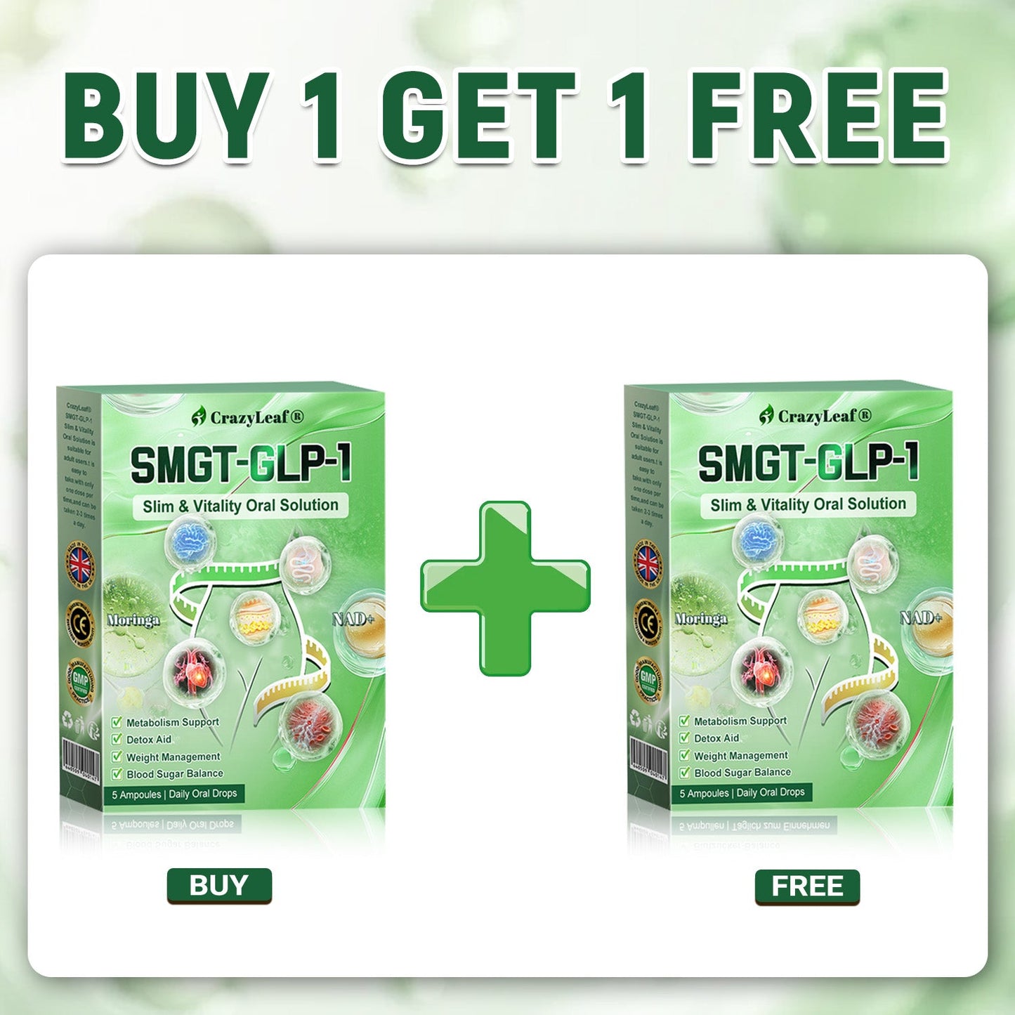 B UK 𝑪𝒍𝒊𝒏𝒊𝒄𝒂𝒍𝒍𝒚 𝑷𝒓𝒐𝒗𝒆𝒏 | 𝑶𝒇𝒇𝒊𝒄𝒊𝒂𝒍 𝑺𝒕𝒐𝒓𝒆 | 𝐂𝒓𝓪𝙯𝙮𝐋𝑒𝑎𝐟® 𝚂𝖬𝐺𝘛-𝘎𝐿𝙋-1 𝑆𝘭𝘪𝘮 & 𝘝𝘪𝘵𝘢𝘭𝘪𝘵𝘺 𝖮𝗋𝖺𝗅 𝑆olution 𝗍𝖺𝗋𝗀𝖾𝗍𝗌 𝑡𝑢𝑏𝑏𝑜𝑟𝑛 𝑤𝑒𝑖𝑔ℎ𝑡, ℎ𝑖𝑔ℎ 𝑏𝑙𝑜𝑜𝑑 𝑝𝑟𝑒𝑠𝑠𝑢𝑟𝑒, 𝑏𝑙𝑜𝑜𝑑 𝑠𝑢𝑔𝑎𝑟 ,𝘧𝘢𝘵𝘵𝘺 𝘭𝘪𝘷𝘦𝘳, 𝘫𝘰𝘪𝘯𝘵 𝘱𝘢𝘪𝘯, 𝘧𝘢𝘵𝘪𝘨𝘶𝘦,𝑙𝑜𝑤 𝑒𝑛𝑒𝑟𝑔𝑦, 𝑠𝑎𝑔𝑔𝑖𝑛𝑔 𝑠𝑘𝑖𝑛 & 𝑚𝑜𝑟𝑒 𝑓𝑜𝑟 𝑏𝑒𝑡𝑡𝑒𝑟 ℎ𝑒𝑎𝑙𝑡ℎ & 𝑣𝑖𝑡𝑎𝑙𝑖𝑡𝑦