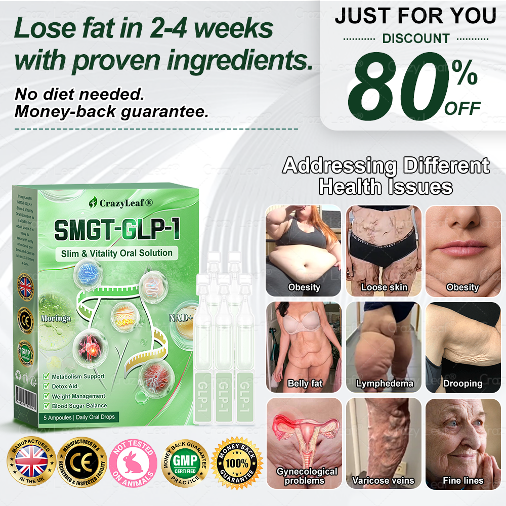 B UK 𝑪𝒍𝒊𝒏𝒊𝒄𝒂𝒍𝒍𝒚 𝑷𝒓𝒐𝒗𝒆𝒏 | 𝑶𝒇𝒇𝒊𝒄𝒊𝒂𝒍 𝑺𝒕𝒐𝒓𝒆 | 𝐂𝒓𝓪𝙯𝙮𝐋𝑒𝑎𝐟® 𝚂𝖬𝐺𝘛-𝘎𝐿𝙋-1 𝑆𝘭𝘪𝘮 & 𝘝𝘪𝘵𝘢𝘭𝘪𝘵𝘺 𝖮𝗋𝖺𝗅 𝑆olution 𝗍𝖺𝗋𝗀𝖾𝗍𝗌 𝑡𝑢𝑏𝑏𝑜𝑟𝑛 𝑤𝑒𝑖𝑔ℎ𝑡, ℎ𝑖𝑔ℎ 𝑏𝑙𝑜𝑜𝑑 𝑝𝑟𝑒𝑠𝑠𝑢𝑟𝑒, 𝑏𝑙𝑜𝑜𝑑 𝑠𝑢𝑔𝑎𝑟 ,𝘧𝘢𝘵𝘵𝘺 𝘭𝘪𝘷𝘦𝘳, 𝘫𝘰𝘪𝘯𝘵 𝘱𝘢𝘪𝘯, 𝘧𝘢𝘵𝘪𝘨𝘶𝘦,𝑙𝑜𝑤 𝑒𝑛𝑒𝑟𝑔𝑦, 𝑠𝑎𝑔𝑔𝑖𝑛𝑔 𝑠𝑘𝑖𝑛 & 𝑚𝑜𝑟𝑒 𝑓𝑜𝑟 𝑏𝑒𝑡𝑡𝑒𝑟 ℎ𝑒𝑎𝑙𝑡ℎ & 𝑣𝑖𝑡𝑎𝑙𝑖𝑡𝑦