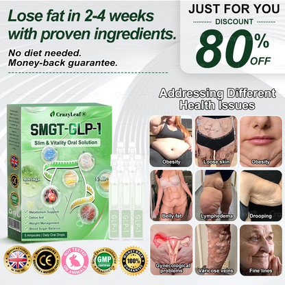 B UK 𝑪𝒍𝒊𝒏𝒊𝒄𝒂𝒍𝒍𝒚 𝑷𝒓𝒐𝒗𝒆𝒏 | 𝑶𝒇𝒇𝒊𝒄𝒊𝒂𝒍 𝑺𝒕𝒐𝒓𝒆 | 𝐂𝒓𝓪𝙯𝙮𝐋𝑒𝑎𝐟® 𝚂𝖬𝐺𝘛-𝘎𝐿𝙋-1 𝑆𝘭𝘪𝘮 & 𝘝𝘪𝘵𝘢𝘭𝘪𝘵𝘺 𝖮𝗋𝖺𝗅 𝑆olution 𝗍𝖺𝗋𝗀𝖾𝗍𝗌 𝑡𝑢𝑏𝑏𝑜𝑟𝑛 𝑤𝑒𝑖𝑔ℎ𝑡, ℎ𝑖𝑔ℎ 𝑏𝑙𝑜𝑜𝑑 𝑝𝑟𝑒𝑠𝑠𝑢𝑟𝑒, 𝑏𝑙𝑜𝑜𝑑 𝑠𝑢𝑔𝑎𝑟 ,𝘧𝘢𝘵𝘵𝘺 𝘭𝘪𝘷𝘦𝘳, 𝘫𝘰𝘪𝘯𝘵 𝘱𝘢𝘪𝘯, 𝘧𝘢𝘵𝘪𝘨𝘶𝘦,𝑙𝑜𝑤 𝑒𝑛𝑒𝑟𝑔𝑦, 𝑠𝑎𝑔𝑔𝑖𝑛𝑔 𝑠𝑘𝑖𝑛 & 𝑚𝑜𝑟𝑒 𝑓𝑜𝑟 𝑏𝑒𝑡𝑡𝑒𝑟 ℎ𝑒𝑎𝑙𝑡ℎ & 𝑣𝑖𝑡𝑎𝑙𝑖𝑡𝑦